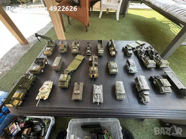 Голям Лот от 23 бр. Ретро Военни Колички – Matchbox, Mira & Scalextric (1970/80)
