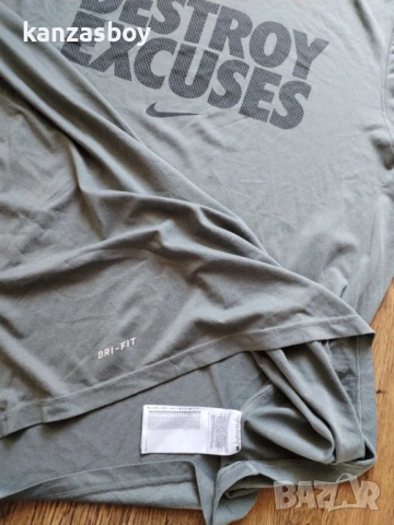 nike dri fit - страхотна мъжка тениска XL, снимка 5 - Тениски - 54692970