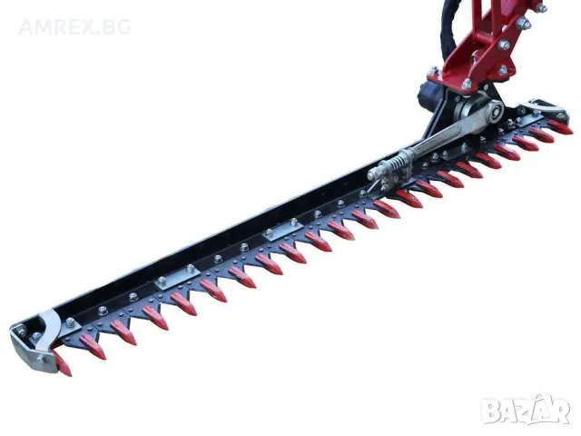 Палцова косачка за трактор GeoTech PRO THC 160 | Хидравлично рамо | 160 см | 25–60 к.с., снимка 4 - Селскостопанска техника - 55323002