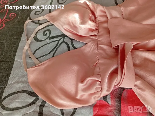 продавам дамска сатенена рокля , снимка 3 - Рокли - 55682619