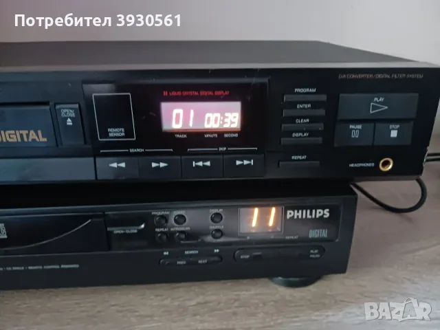 Лот два cd player philips ак 691 и crown cd 80 r, снимка 3 - Ресийвъри, усилватели, смесителни пултове - 55694236