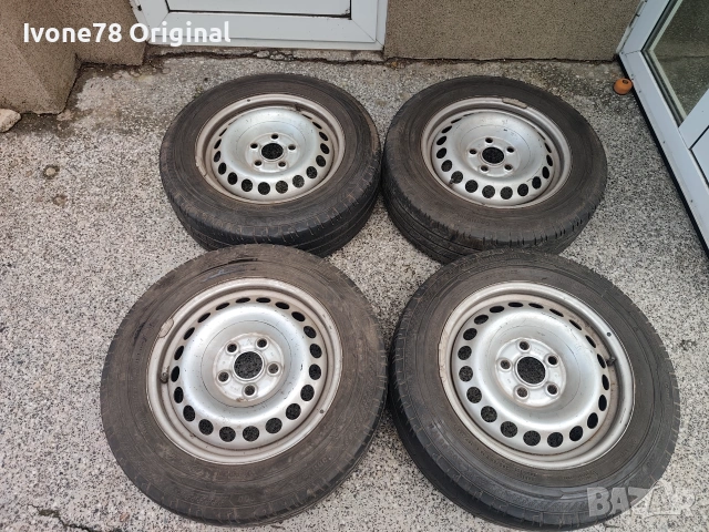 ПРОМОЦИЯ АЛУМИНИЕВИ ДЖАНТИ от VW GOLF 5 5x112 15цола.Отлично състояние., снимка 2 - Гуми и джанти - 55179799