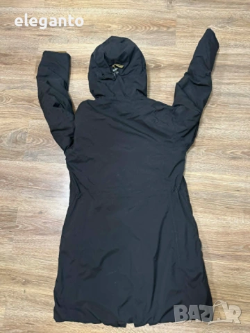 Висок клас дамска изолирана парка Didriksons Vibrant Dry5 Storm System Primaloft Long Parka , 40/М р, снимка 8 - Якета - 54357616