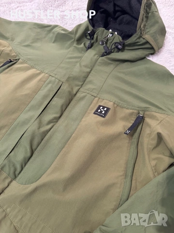 Мъжко яке HAGLOFS WINDSTOPPER. Размер М, снимка 2 - Якета - 53997189