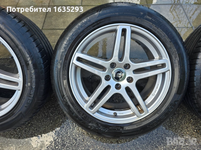 Джанти,гуми audi a6 5x112 et38 8j, снимка 6 - Гуми и джанти - 54454313