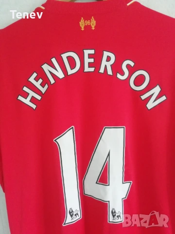 Liverpool Henderson New Balance оригинална тениска фланелка Ливърпул Хендерсън NB , снимка 4 - Тениски - 43613241