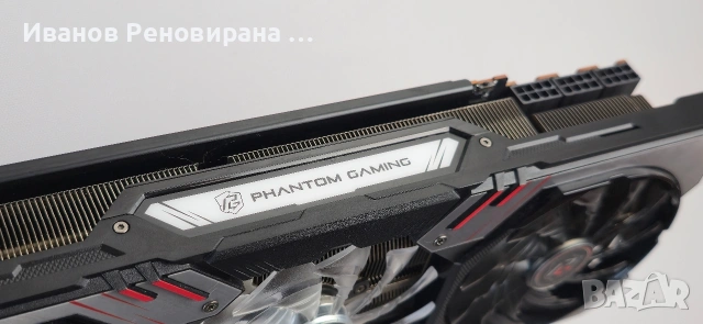 Видео карта Asrock Phantom Gaming RX 6900 XT, 16GB GDDR6 AMD Radeon, снимка 6 - Видеокарти - 55228926