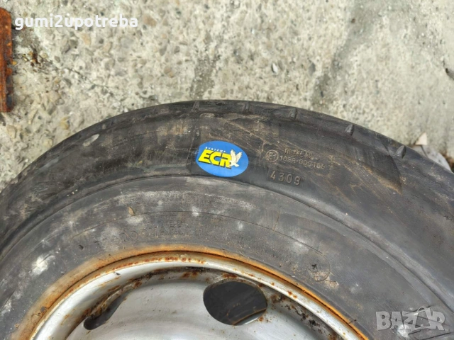 4 броя Джанти 19.5 с Гуми 265/70R19.5 Регенерат за Mercedes, снимка 5 - Гуми и джанти - 54512024