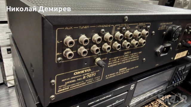 Onkyo A 7070 като Нов, снимка 7 - Ресийвъри, усилватели, смесителни пултове - 54736443