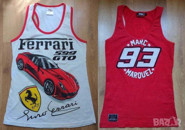 MotoGP Marc Marquez 93 / F1 Scuderia Ferrari - дамски потник