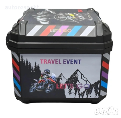 Куфар за мотоциклет ,куфар за скутер, куфар за мотор 57 литра, снимка 4 - Аксесоари и консумативи - 54093215