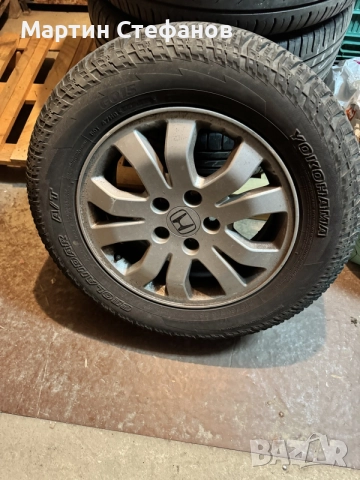 Оригинални джанти Honda CRV 2 (Хонда ЦРВ 2) 16” 5x114.3 + гуми Yokohama, снимка 13 - Гуми и джанти - 55565520