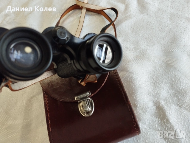 ОТЛИЧЕН Бинокъл Carl Zeiss Jena-JENOPTEM 8 х 30W, снимка 3 - Екипировка - 54632571