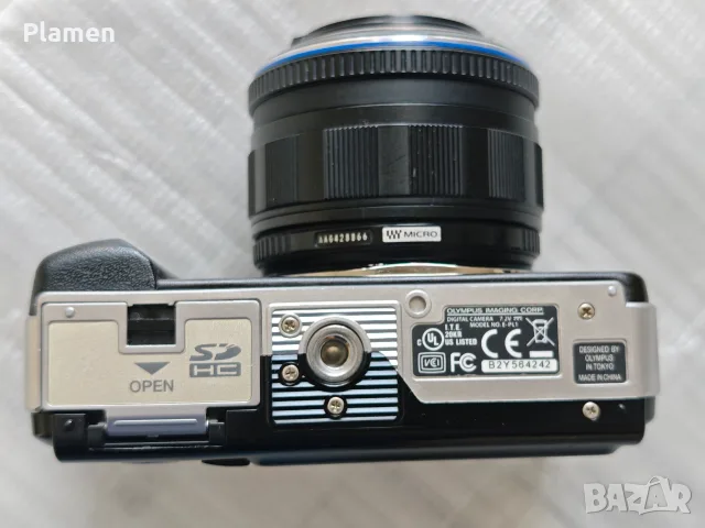 Фотоапарат Olympus PEN E-PL1 Zoom Lens Kit пълен комплект , снимка 7 - Фотоапарати - 55511406