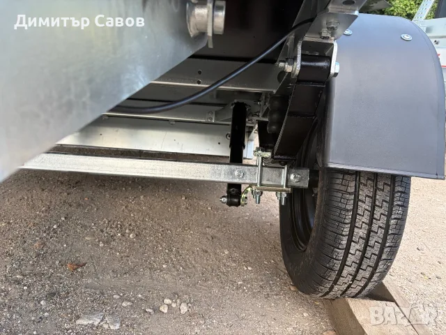 Туристическо, самосвално ремарке Neptun N7-236 PRR с допълнителни канати и плосък брезент до 750kg., снимка 12 - Ремаркета - 55416580