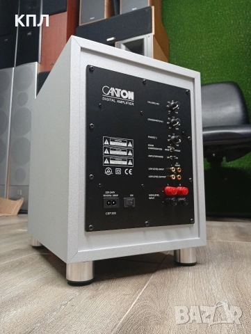 Активен субуфер CANTON SUB-8, снимка 7 - Тонколони - 54807336