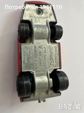 Matchbox Rolamatics № 35 Fandango Red Diecast от 1975 г. в мащаб 1:64., снимка 6 - Колекции - 55425160