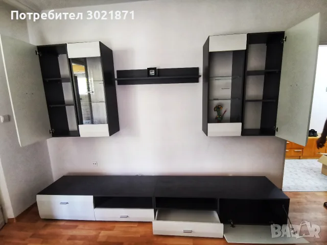 Секция за хол с различни модули, снимка 2 - Секции и витрини - 55546452