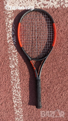 Wilson Burn 100LS тенис ракета Нишикори, снимка 4 - Тенис - 54199531