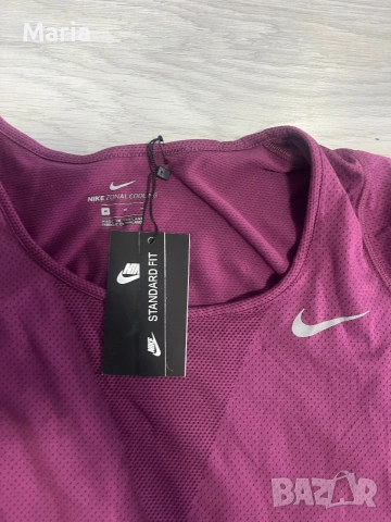 НОВА Nike Zonal Cooling дамска спортна блуза – размер M, снимка 2 - Спортни екипи - 55150291