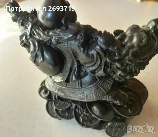 Фигурка на Буда, снимка 4 - Статуетки - 55679153