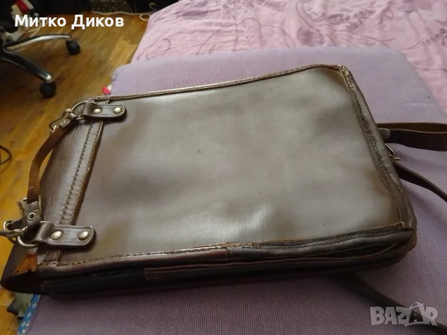 Командирски чанти два броя естествена кожа нова 300х215х 80 мм #14, снимка 10 - Екипировка - 55300376