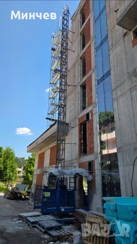 ПРОДАВА СЕ – МАЧТОВ ТОВАРЕН СТРОИТЕЛЕН ПОДЕМНИК ALBA MC-1500, снимка 8 - Подемници - 55565792