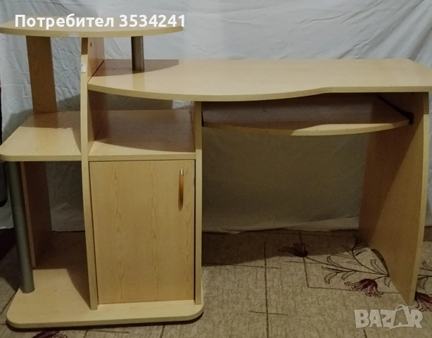 Бюро за компютър , снимка 2 - Работни маси и бюра - 54687066