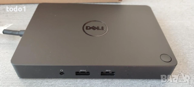 Докинг-станция Dell Dock WD15, USB-C, зарядно 130W, снимка 4 - Лаптоп аксесоари - 54266178