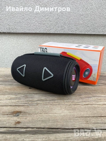 Портативна тонколона,T&G TG657,RGB светлини с Bluetooth, снимка 2 - Тонколони - 54217054