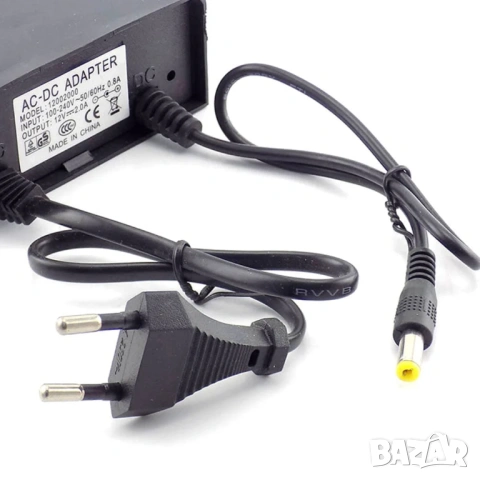 Водоустойчив Захранващ Адаптер за Външни Камери 12V 2A, IP66 Защита, снимка 4 - Друга електроника - 54363592