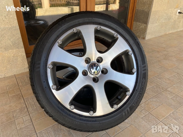 17" 5x112 Vw Touran Cross OEM, снимка 7 - Гуми и джанти - 54669967