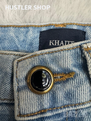 Дамски дънки KHAITE. Размер 27, снимка 7 - Дънки - 54056402