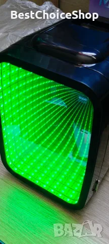 Мини хладилник BEICHEN за 4 л / 6 кутии, тих малък хладилник с 7 RGB, снимка 6 - Хладилници - 55608306