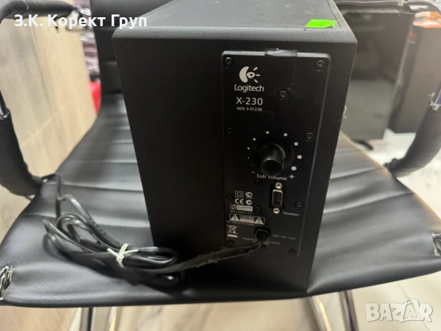 Буфер logitech x230, снимка 4 - Аудиосистеми - 54935620