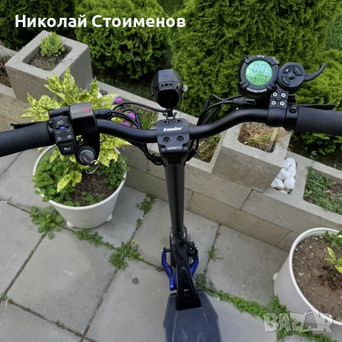 Kaabo Mantis 10 Single 800W Minimotors (Хидравлика)- Перфектно състояние, снимка 3 - Велосипеди - 55186494