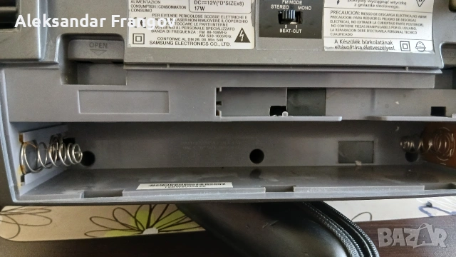 SAMSUNG RCD - S 30 , снимка 8 - Радиокасетофони, транзистори - 54739670
