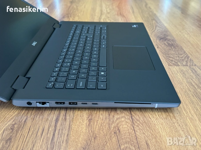 17.3 FHD Core i9-13950HX DELL Precision 7780 32GB DDR5/512GB NVMe/Nvidia RTX A3500 Ada 12GB/Бат 6ч, снимка 11 - Лаптопи за работа - 54226819