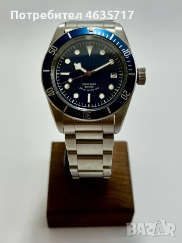 Нов часовник (Seiko custom mod), снимка 2 - Мъжки - 55629965