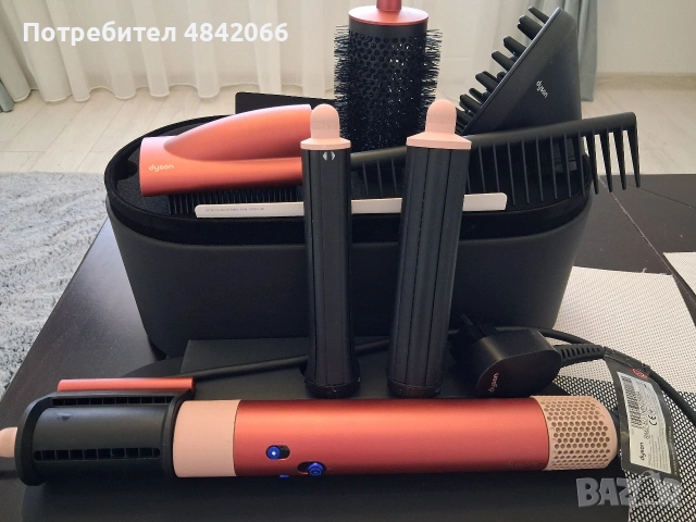 -Mултистайлър DYSON Airwrap HS08 Complete Long Strawberry Bronze/Blush, снимка 6 - Други - 54895713