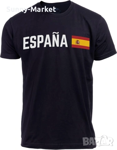 Тениска Испания Espana Spain футболна тениска фланелка мъжка размери от С до 5ХЛ