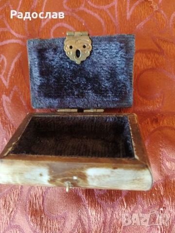 стара кутия / кутийка от Камилска кост, снимка 7 - Антикварни и старинни предмети - 53982861