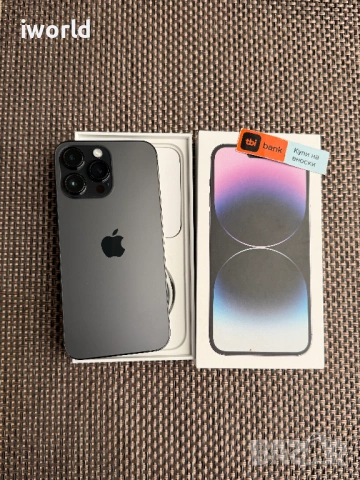 iPhone 14 Pro MAX ❗️1Лизинг от 17€/мес❗️Space Black - черен с опция на изплащане