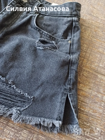 Дънкови къси панталони Cropp, снимка 4 - Къси панталони и бермуди - 54355245