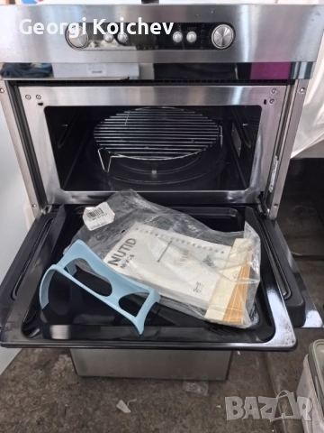 фурна за вграждане с микровеле IKEA, снимка 3 - Печки, фурни - 54056081