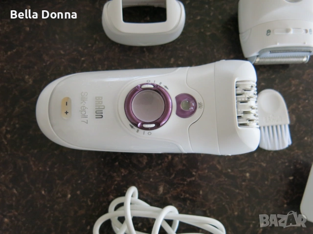 Безжичен епилатор Braun Silk-Epil 7-700 SensoSmart, снимка 13 - Епилатори - 54357705