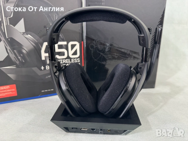 Слушалки - ASTRO A50 Wireless, Base Station Gen4 ,PS4, PS4, PS5,PC, Mac /939-001676, снимка 4 - Слушалки за компютър - 54674350