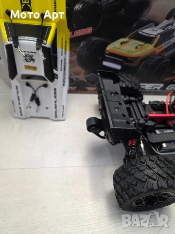RC Количка MJX Hyper Go 14207 1/14 80KM/H Brushless RC Car 4WD - Нова, снимка 12 - Други спортове - 45025320