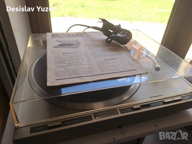 Pioneer PL-400, снимка 4 - Грамофони - 54959108