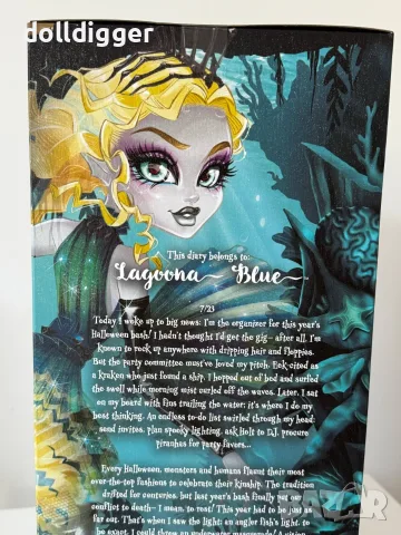  Monster High Skullector Ghouls Rule Lagoona Blue Doll SDCC, снимка 6 - Кукли - 55616235